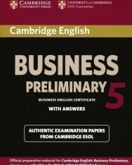 Cambridge English Business (BEC) 5 Preliminary Student's Book with Answers