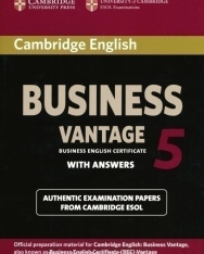 Cambridge English Business (BEC) 5 Vantage Student's Book with Answers