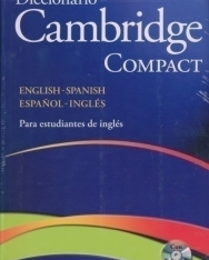 Diccionario Cambridge Compact English-Spanish, Espanol-Inglés con CD-ROM