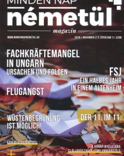 Minden nap németül magazin 2018 november