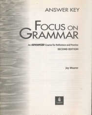 Focus on Grammar Advanced Key