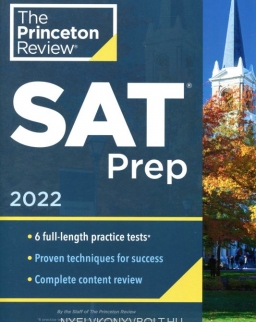SAT Prep, 2022 6 Practice Tests + Review & Techniques + Online Tools