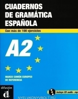 Cuadernos de gramática Espanola con más de 100 ejercicios A2 - incluye CD audio - MP3