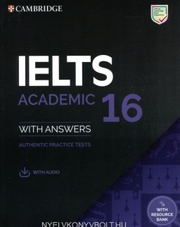 Cambridge IELTS 16 Academic Official Authentic Examination Papers Student's Book with Answers and with Audio