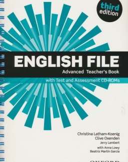 English File - 3rd Edition - Advanced Teacher's Book with Test and Assessment CD-ROM