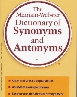 Merriam-Webster Dictionary of Synonyms and Antonyms Paperback edition