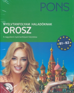 PONS Orosz nyelvtanfolyam haladóknak (könyv+CD+letölthető hanganyag)
