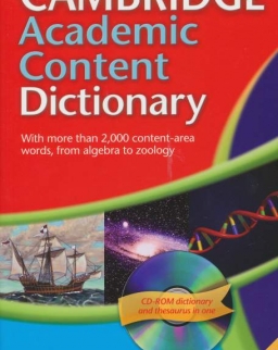 Cambridge Academic Content Dictionary paperback with CD-ROM