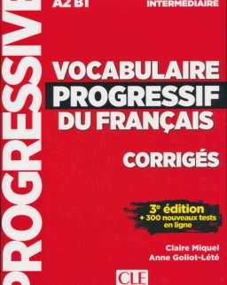 Vocabulaire progressif du français - Niveau intermédiaire - Corrigés - 3eme édition