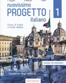 Nuovissimo Progetto Italiano 1 A1-A2 - Edizione Per Insegnanti - Quaderno Degli Esercizi + CD Audio