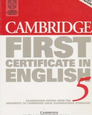 Cambridge First Certificate in English 5 Examination Papers Student's Book