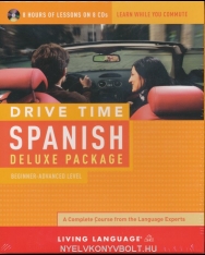 Living Language - Drive Time Spanish Deluxe Package Beginner-Advanced - 8 Audio CDs Pack