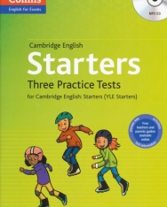 Cambridge English Starters Three Practice Tests with Answer Key & Mp3 CD