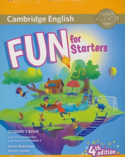 Fun for Starters 4th Edition Student's Book with Online Activities with Audio and Home Fun Booklet 2