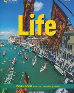 Life 2nd Edition Pre-Intermediate Workbook with key includes Audio CD