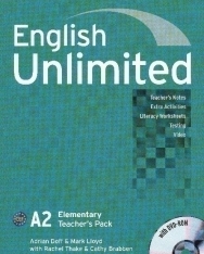 English Unlimited A2 Elementary Teacher's Book Pack with DVD-ROM