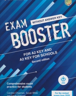 Cambridge English Exam Booster for A2 Key and Key for Schools without Answer Key with Audio - Comprehensive Exam Practice for Students