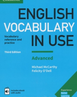 English Vocabulary in Use Advanced  - 3rd edition - with answers - includes ebook with audio