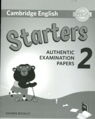 Cambridge English Starters 2 Answer Booklet for Revised exam from 2018