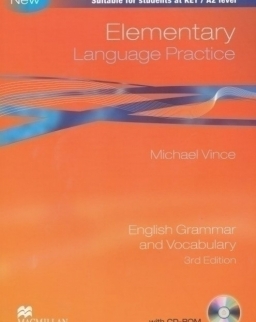 New Elementary Language Practice 3rd Edition - English Grammar and Vocabulary without Key with CD-ROM (Michael Vince)