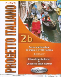 Nuovo Progetto Italiano 2B Libro dello studente & Quaderno degli esercizi + CD-ROM+Audio CD (2013)