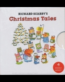 Richard Scarry's Christmas Tales - 4 Little Board Books