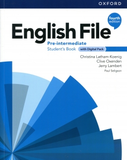 English File 4th Edition Pre-Intermediate Student Book with Digital Pack