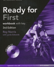 Ready for First 3rd edition Workbook with key and audio CD