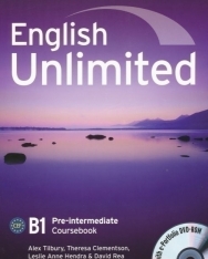 English Unlimited B1 Pre-Intermediate Coursebook with e-Portfolio DVD-ROM