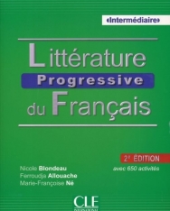 Littérature Progressive du francais avec 650 activités 2e édition Livre avec CD Audio - Niveau intermédiaire