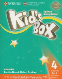 Kid's Box Second Edition Updated 4 Activity Book with Online Resources