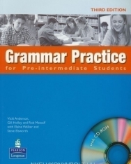 Grammar Practice for Pre-Intermediate Students without Key+cd-rom