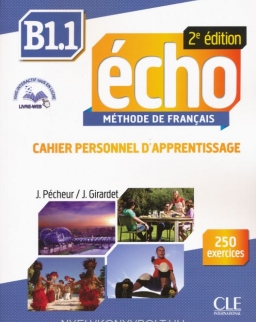 Écho B1.1 Méthode de francais 2eme édition - Cahier d'exercices + CD audio + Corrigés et transcriptions