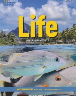 Life 2nd Edition Upper-Intermediate Workbook with key includes Audio CD