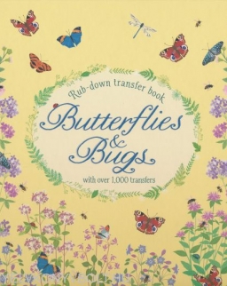 Usborne Butterflies and Bugs with Over 1000 Transfers (Rub-down Transfer Book)