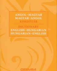 Angol-magyar, magyar-angol kisszótár 2018