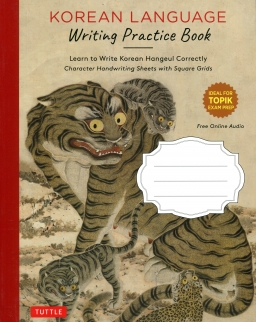 Korean Language Writing Practice Book - Learn to Write Korean Hangul Correctly with Online Audio