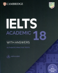 Cambridge IELTS 18 Academic Official Authentic Examination Papers Student's Book with Answers and with Audio