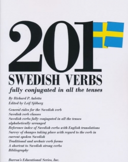 201 Swedish Verbs - fully conjugated in all the tenses