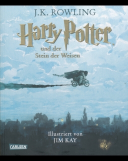J. K. Rowling: Harry Potter und der Stein der Weisen - farbig illustrierte Schmuckausgabe