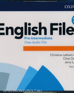 English File 4th Edition Pre-Intermediate Class Audio CDs