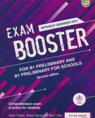 Cambridge English Exam Booster for B1 Preliminary and  Preliminary for Schools without Answer Key with Audio - Comprehensive Exam Practice for Students