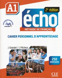 Écho A1 Méthode de francais 2eme édition - Cahier d'exercices + CD audio + Corrigés et transcriptions