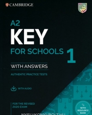 A2 Key for Schools 1 for the Revised 2020 Exam Student's Book with Answers with Audio Download - Authentic Practice Tests