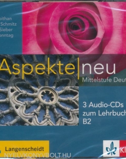 Aspekte neu B2: 3 Audio-CDs zum Lehrbuch