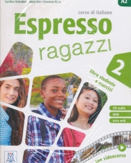 Espresso Ragazzi 2 Libro Studente e Esercizi con Videocorso DVD +CD Audio