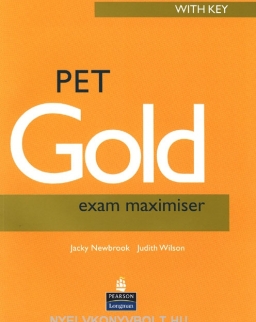PET Gold Exam Maximiser with Key