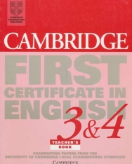 Cambridge First Certificate in English 3 & 4 Examination Papers Teacher's Book