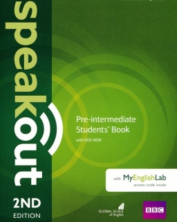 Speakout Pre-Intermediate Student's Book with DVD-ROM & My English Lab - 2nd Edition