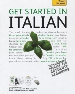 Teach Yourself - Get Started in Italian from Beginner to Level 3 Book & Double CD Pack